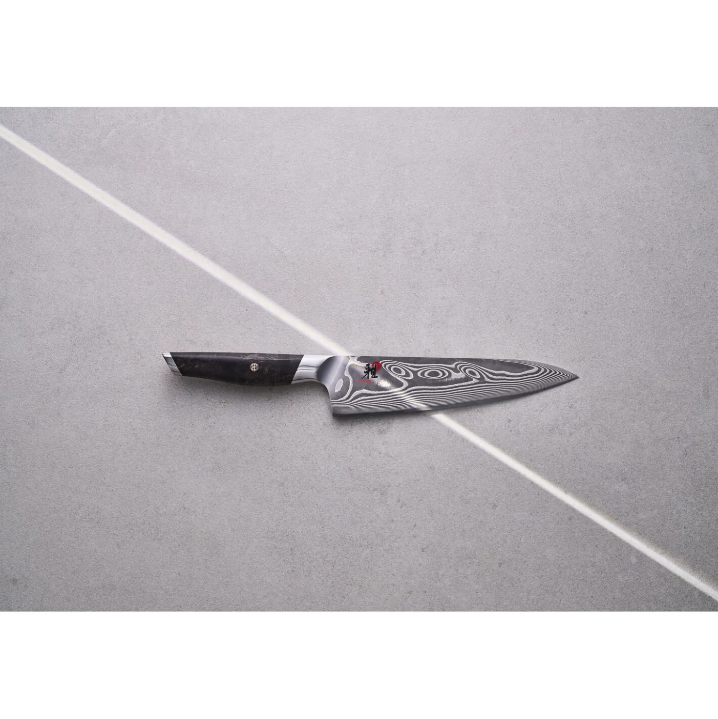 Gyutoh 20 cm, Noir brun