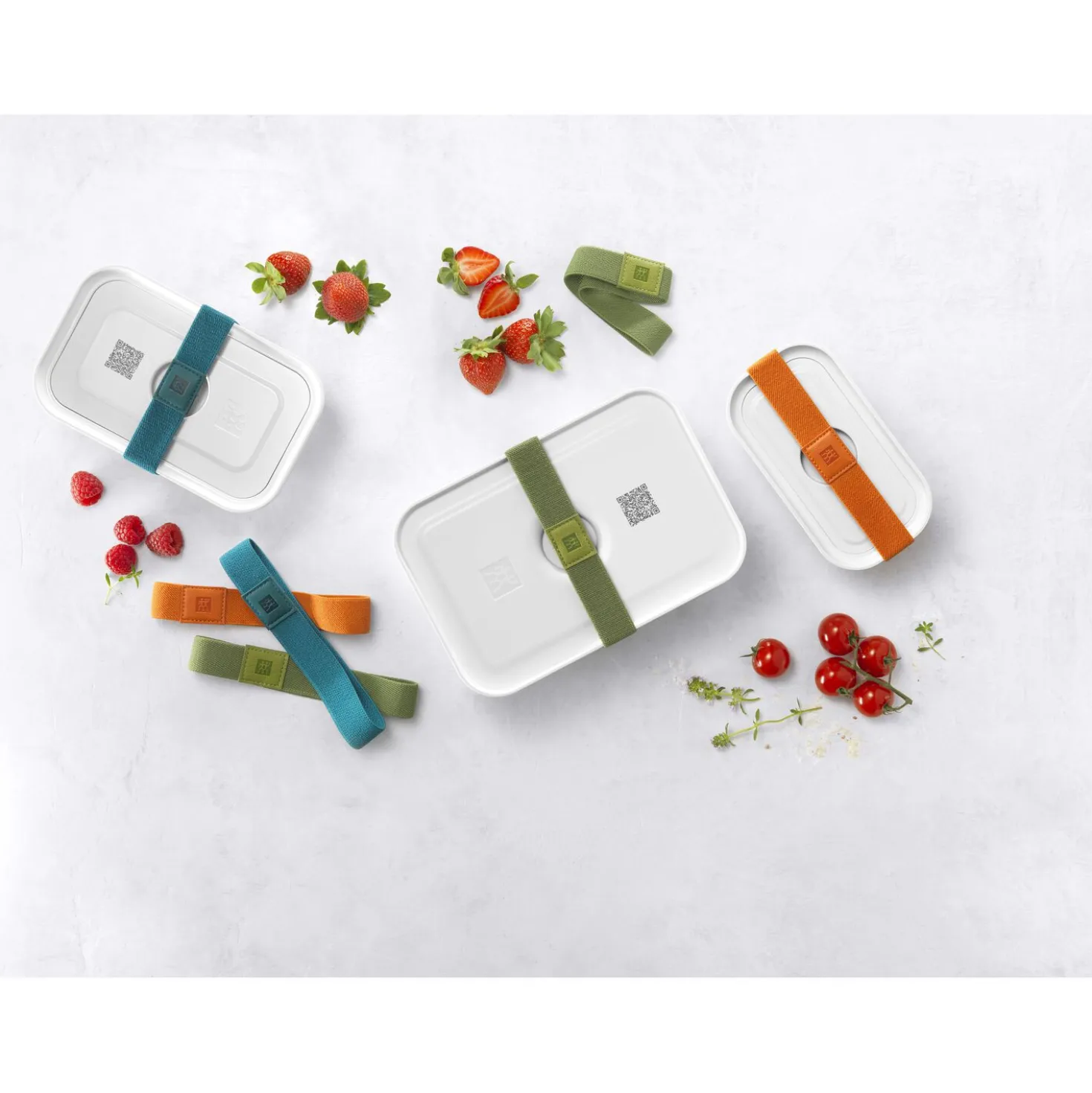 Kit de démarrage sous vide, Mélange / Verre L/lunch box M, 7-pcs, Blanc