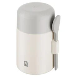 Lunch box isotherme, 600 ml, Acier inoxydable, Cream