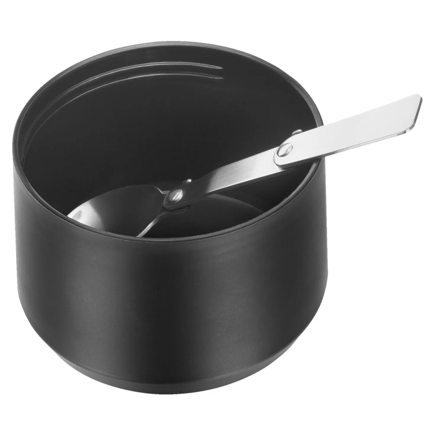 Lunch box isotherme, 700 ml, Acier inoxydable, Noir mat