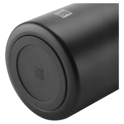 Lunch box isotherme, 700 ml, Acier inoxydable, Noir mat