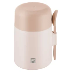 Lunch box isotherme, 600 ml, Acier inoxydable, Rose