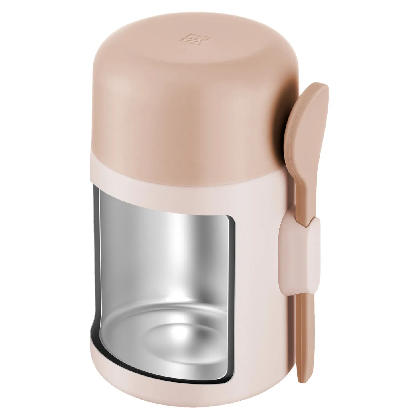 Lunch box isotherme, 600 ml, Acier inoxydable, Rose