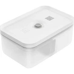 Lunch box L, Plastique, semi transparent-Gris