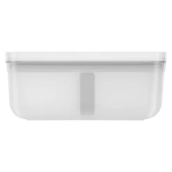 Lunch box L, Plastique, semi transparent-Gris
