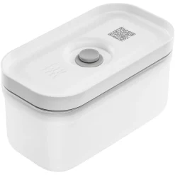 Lunch box S, Plastique, semi transparent-Gris