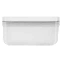 Lunch box S, Plastique, semi transparent-Gris