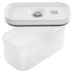 Lunch box S, Plastique, semi transparent-Gris