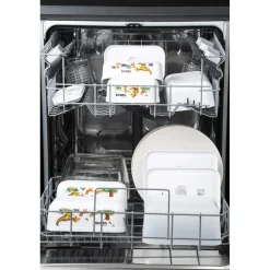 Lunch box sous-vide L, Plastique, Blanc-Gris