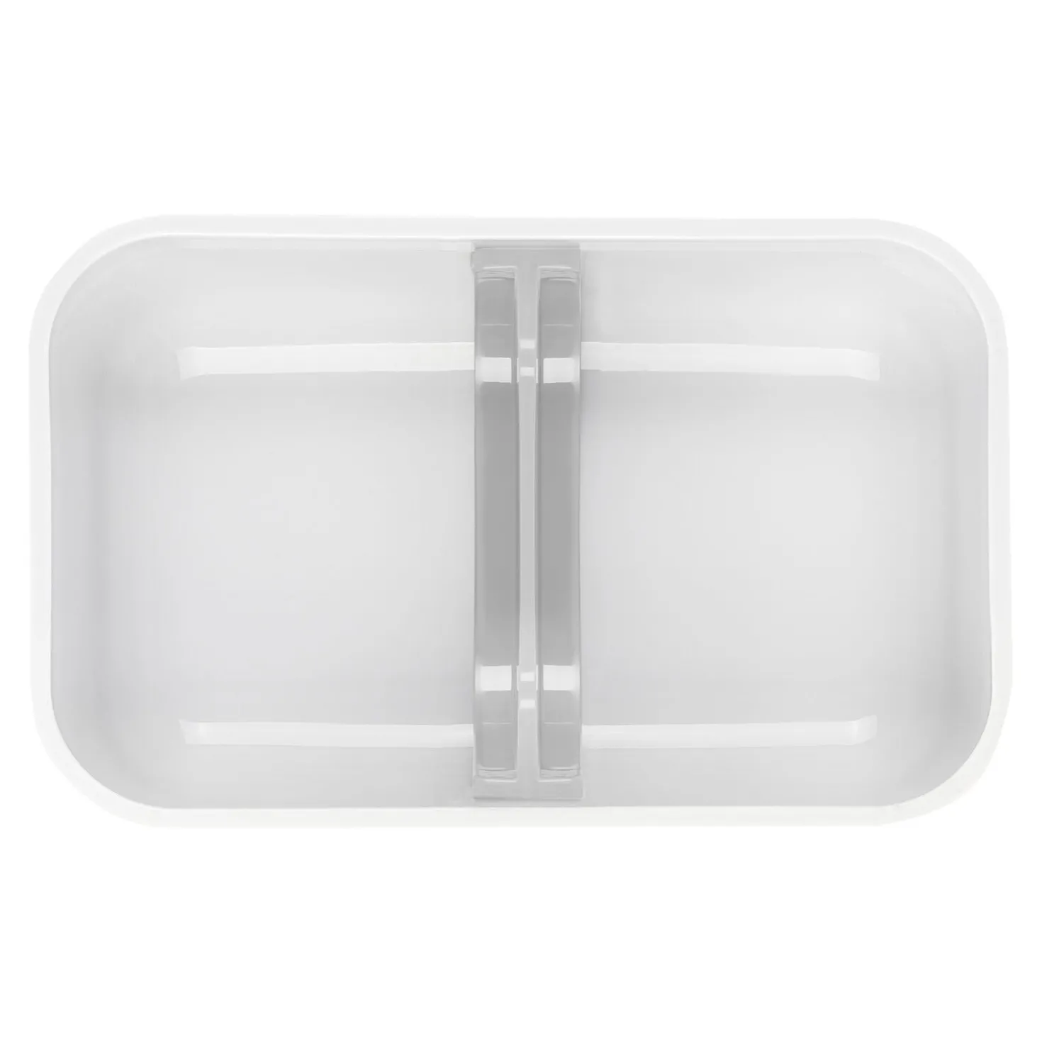 Lunch box sous-vide L, Plastique, Blanc-Gris