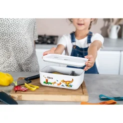 Lunch box sous-vide L, Plastique, Blanc-Gris