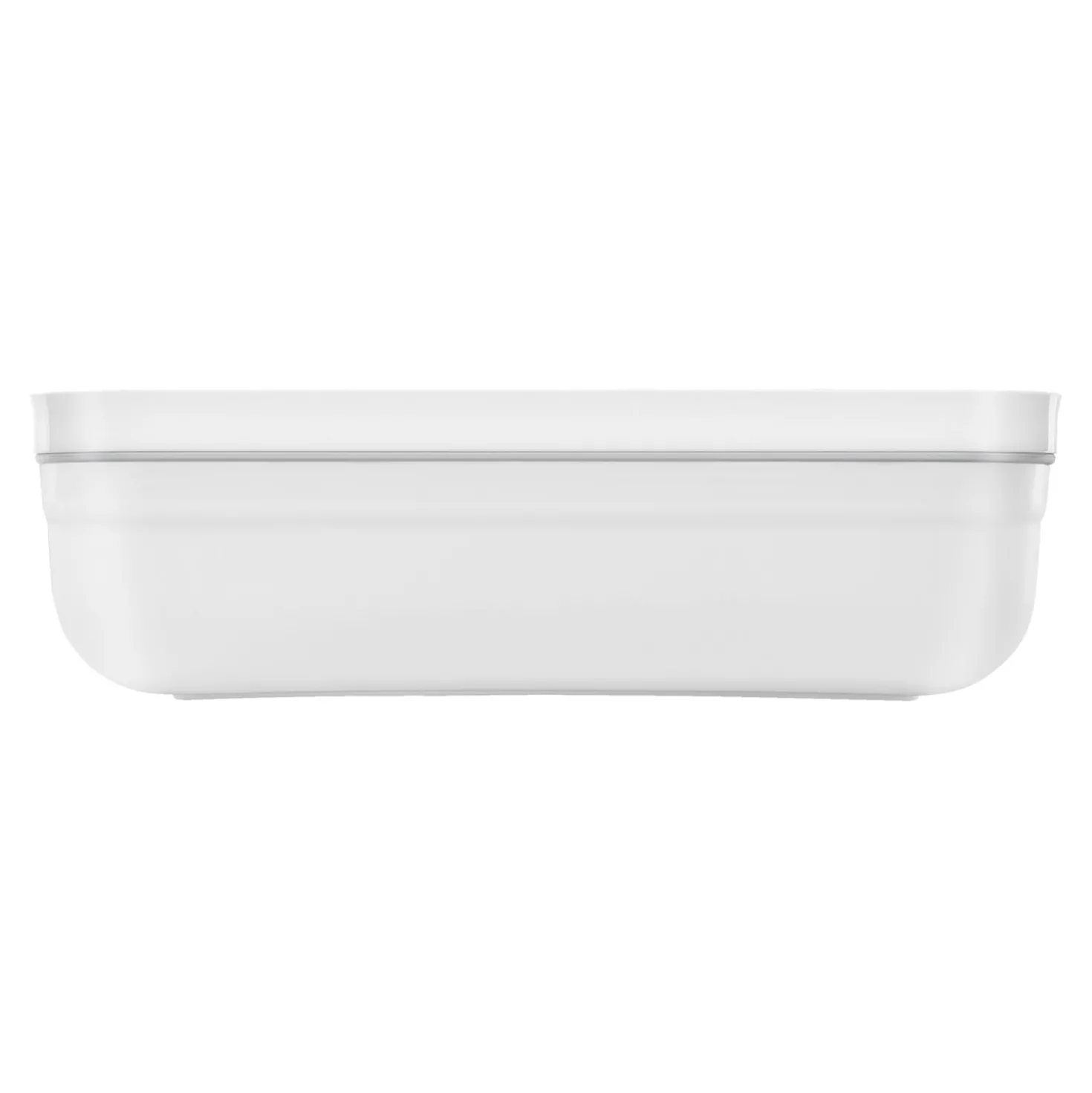 Lunch box sous-vide L plate, Plastique, Blanc-Gris