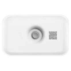 Lunch box sous-vide M, Plastique, Blanc-Gris