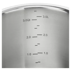 Marmite 20 cm, Inox 18/10