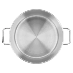 Marmite avec couvercle 24 cm, Inox 18/10
