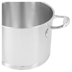 Marmite avec couvercle 20 cm, Inox 18/10