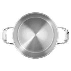 Marmite avec couvercle 20 cm, Inox 18/10