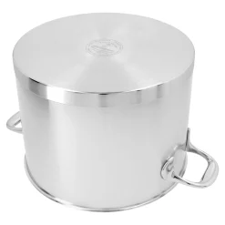 Marmite avec couvercle 24 cm, Inox 18/10