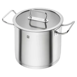 Marmite haute 24 cm, Inox 18/10
