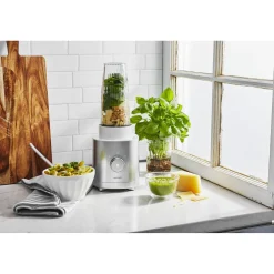 Mini Blender, AC Motor, Argent