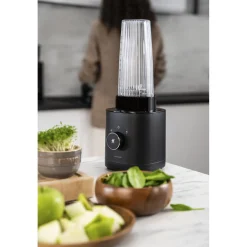 Mini Blender, AC Motor, Noir mat