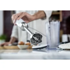 Mixeur plongeant, DC Motor, Blanc argenté