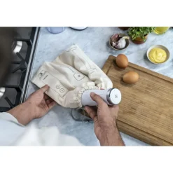Mixeur plongeant, DC Motor, Blanc argenté