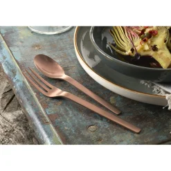 Ménagère vintage 60-pcs, Revêtement PVD