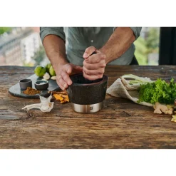 Mortier, 15 cm, Granit