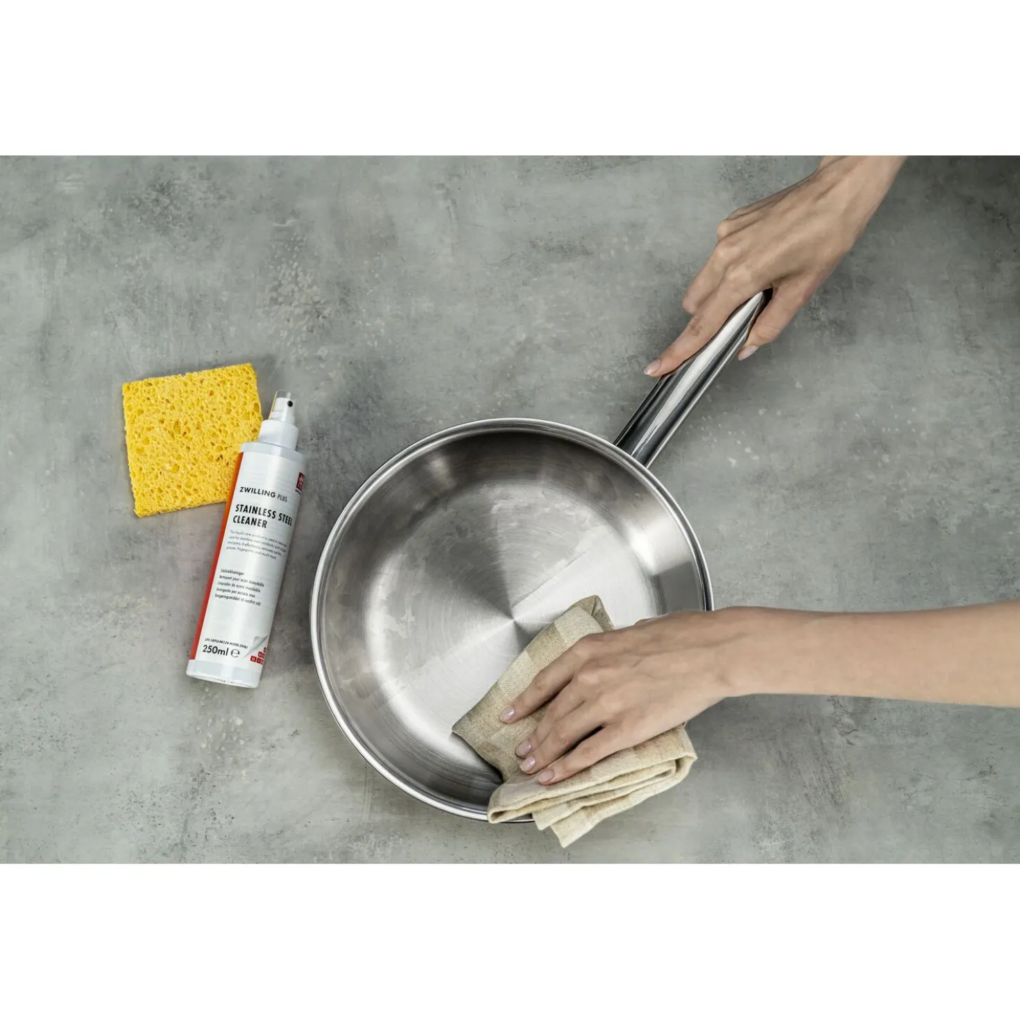 Nettoyant pour ustensiles de cuisine, Blanc