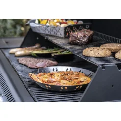 Panier de cuisson pour barbecue avec poignée