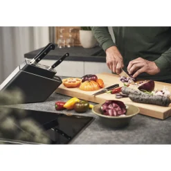 7-pcs, Bloc de couteaux, Anthracite