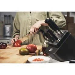 7-pcs, Bloc de couteaux, Anthracite
