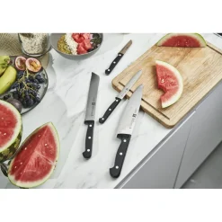 9-pcs, Bloc de couteaux, Anthracite