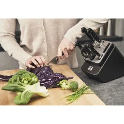7-pcs, Bloc de couteaux, Anthracite