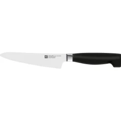 6-pcs, Bloc de couteaux, Blanc