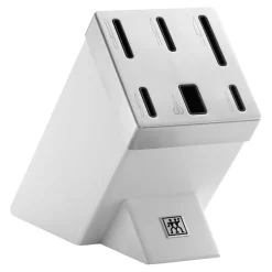 7-pcs, Bloc de couteaux, Blanc