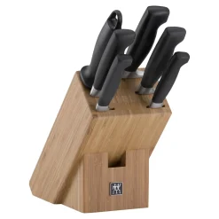 7-pcs, Bloc de couteaux, Nature