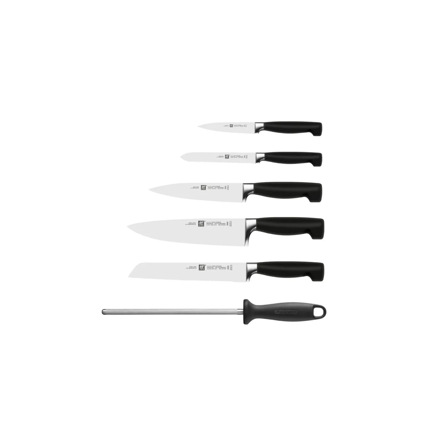 7-pcs, Bloc de couteaux, Nature