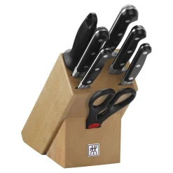 8-pcs, Bloc de couteaux, Nature