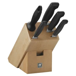 6-pcs, Bloc de couteaux, Nature