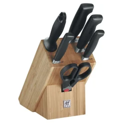 7-pcs, Bloc de couteaux, Nature