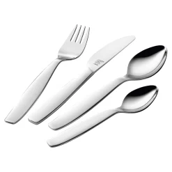 4-pcs, Couverts pour enfants, Argent
