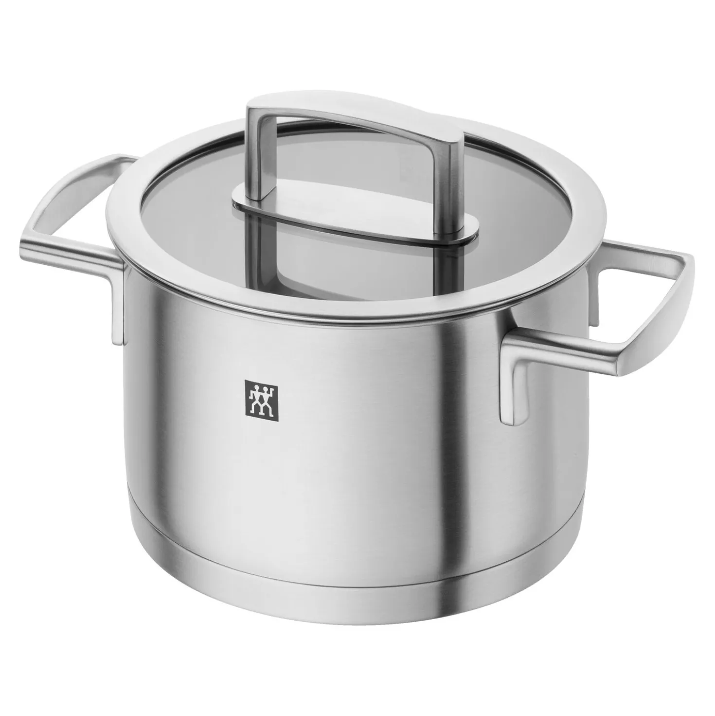 5-pcs, Set de casseroles, Argent