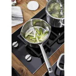 5-pcs, Set de casseroles, Argent