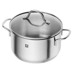5-pcs, Set de casseroles, Argent