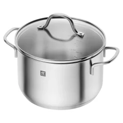5-pcs, Set de casseroles, Argent