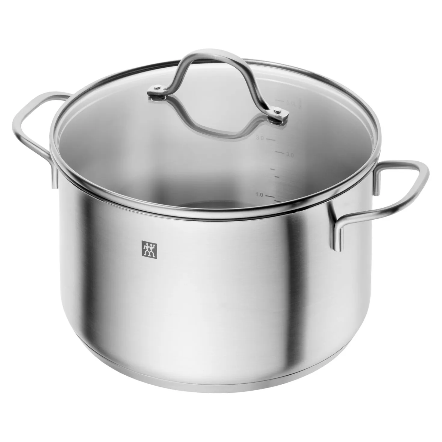 5-pcs, Set de casseroles, Argent
