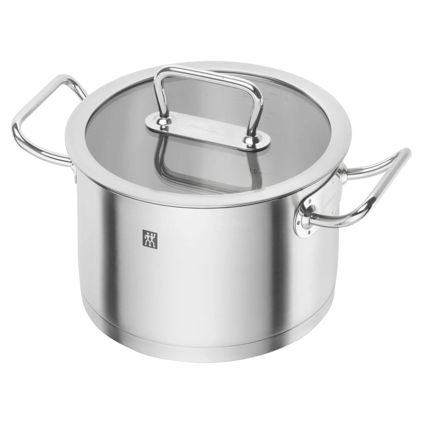 5-pcs, Set de casseroles, Argent