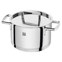 5-pcs, Set de casseroles, Argent